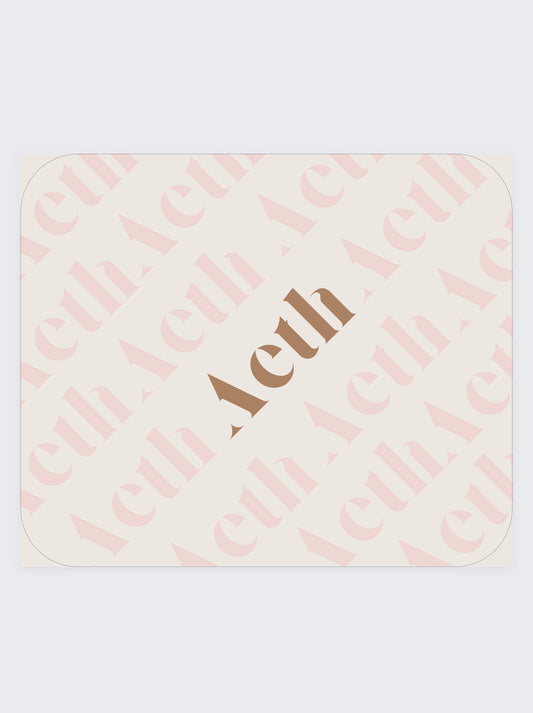 AETH HEROIC MONO LOGO MOUSE PAD