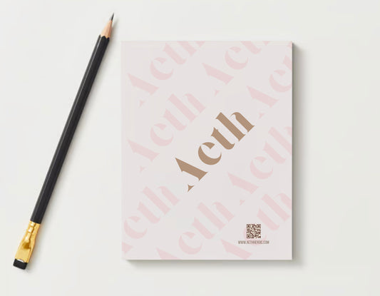 AETH HEROIC MONO LOGO STATIONERY PAD